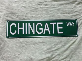 Chingate Way Sign