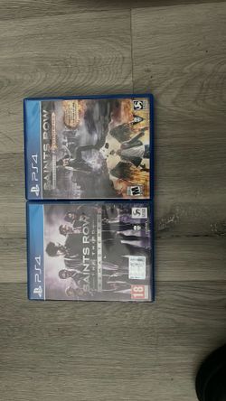 Saint row 3 & 4