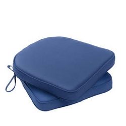 Outdoor Chair Cushion W20''Xd19'' - Set Of 2