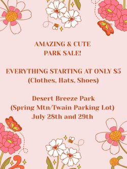 Park Sale!!!