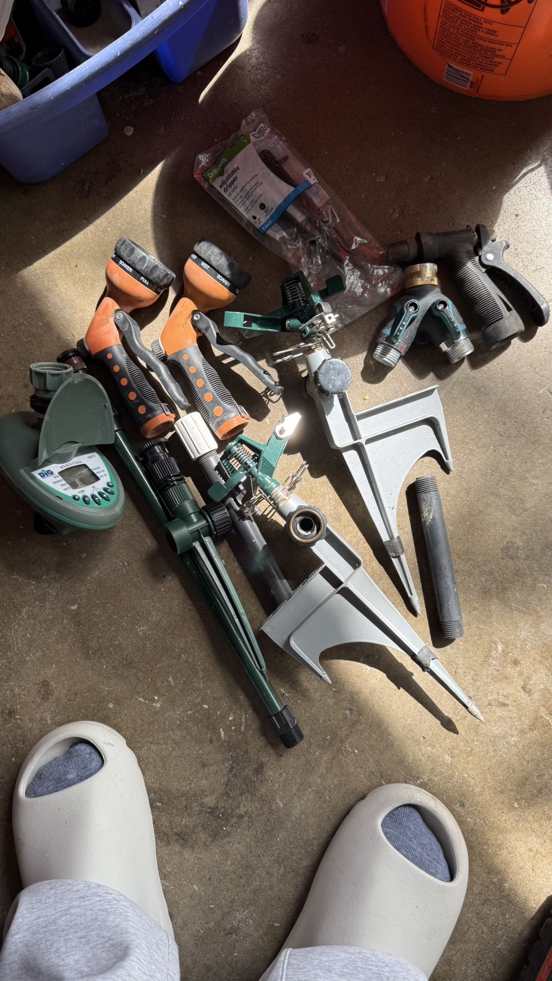 Hose Timer, Sprinklers, Hose Splitter, Hose Nozzle,
