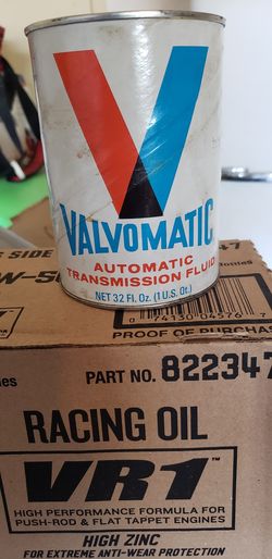 Vintage Valvoline oil can