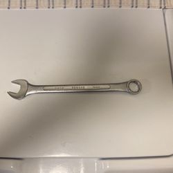 Pittsburgh 1" Combination Wrench Drop Forged 12 Point  Polished