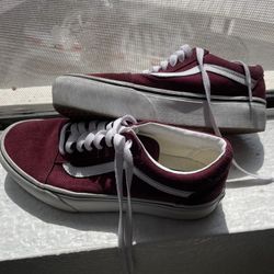 Maroon Vans
