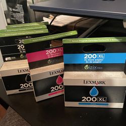 Brand New Genuine Lexmark 200 Series Toner – OEM, Sealed