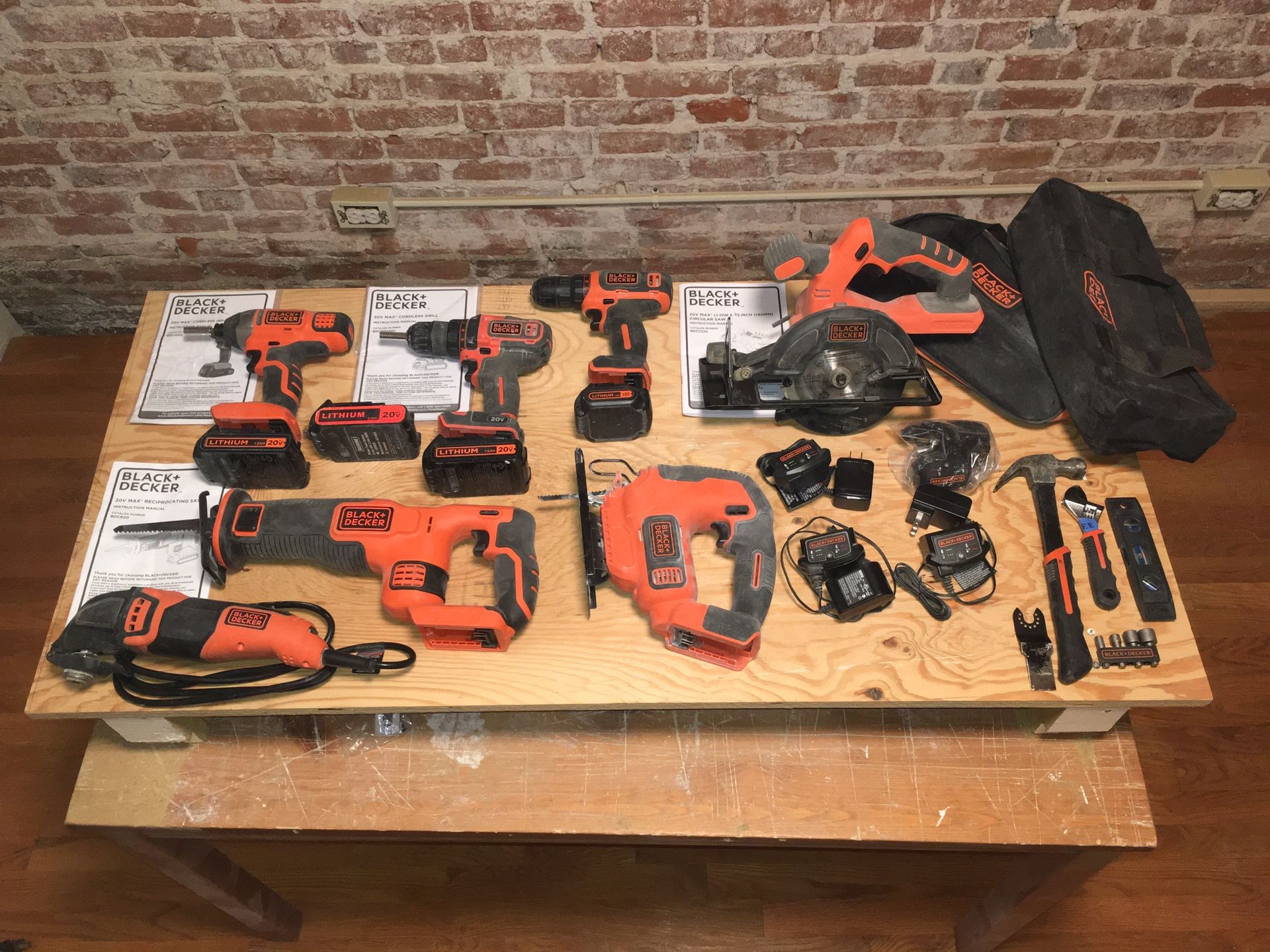 Black & Decker Power Tool Kit+