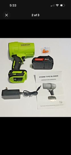 Turbo Jet Leaf Blower: Cordless