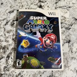 Super Mario Galaxy (Nintendo Wii, 2007) CIB