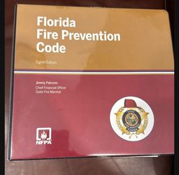 Florida Fire Prevention Code Book 8th Edition 