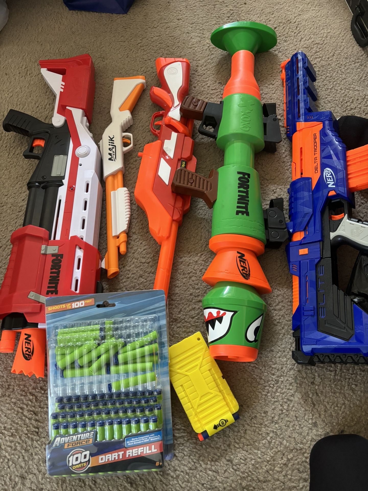 Fortnite And Walking Dead Nerf Guns