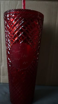 Starbucks Red Jeweled Tumbler