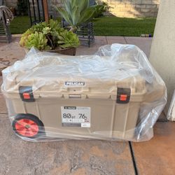 Pelican 80QW Elite Wheeled Cooler Brand New 