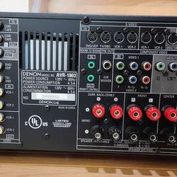 DENON AVR-1803 HOME THEATER RECEIVER $200 FINAL PRICE SAME DAY SHIPPING 
