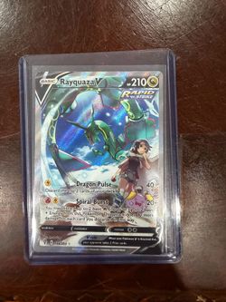 Rayquaza V Alternate Art lightly played