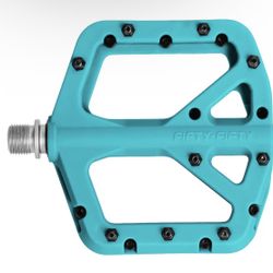 FIFTY-FIFTY Mountain Bike Pedals, Non-Slip MTB Nylon Composite, 9/16 Bicycle ...