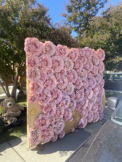 Rose Wall Backdrop