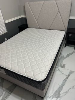 Queen Mattress and boxes  $150 or best offer