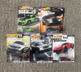 Hot Wheels Fast & Furious Premium (2021) Fast Stars Set