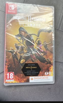 Mortal Kombat 11 Ultimate Nintendo Switch Download Code Only No Game 