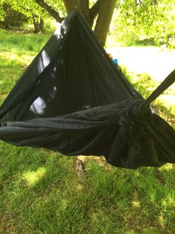 Navy Blue Nylon Hammock
