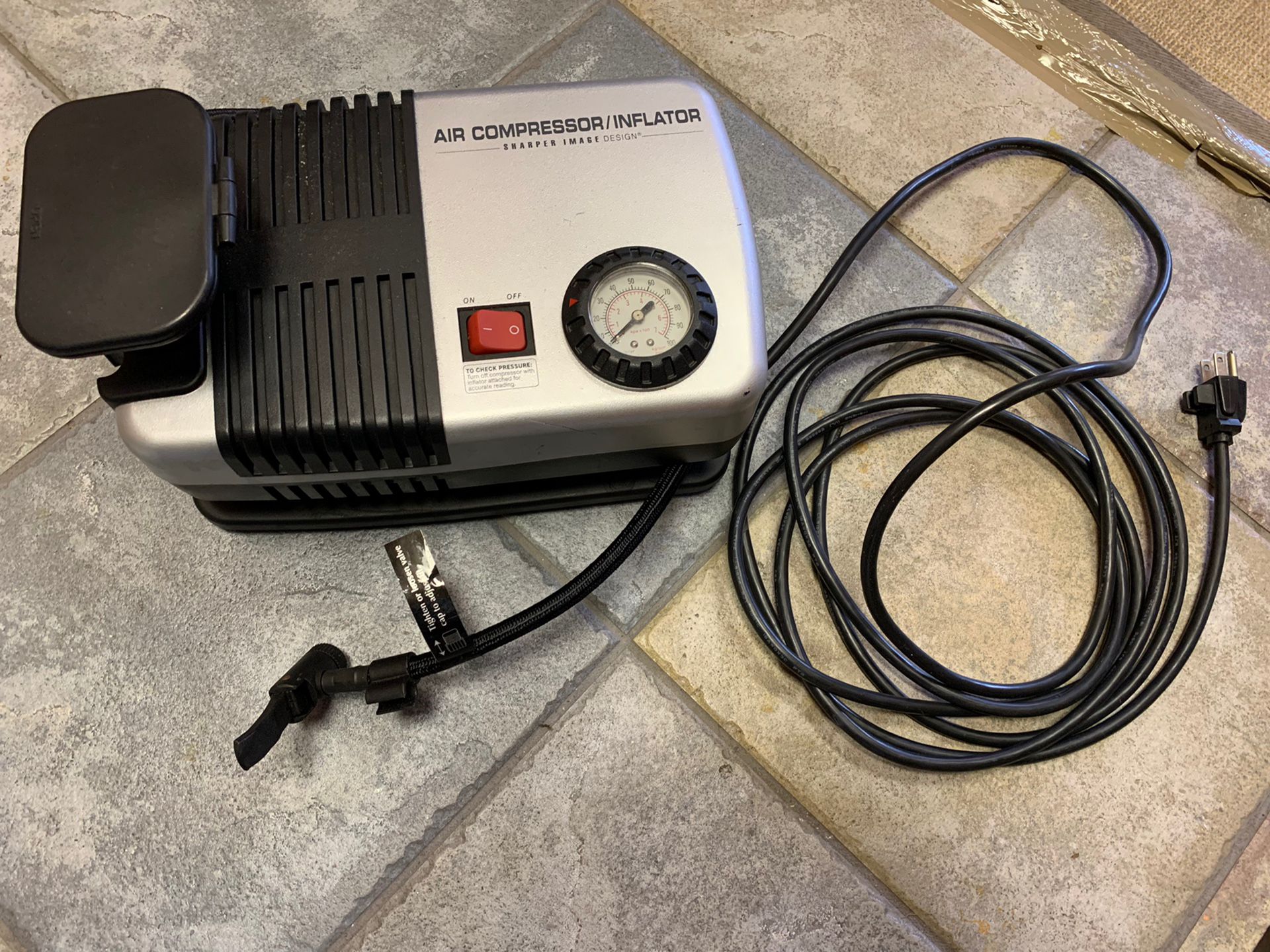 Sharper image design air compressor/inflator, number S1262 for Sale in