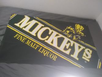 VINTAGE MICKEY'S BANNER