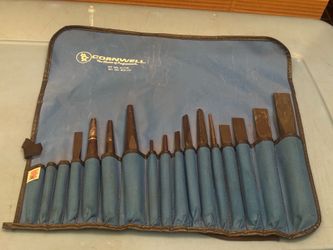 CORNWELL TOOLS KCP17S - 14 Piece Punch and Chisel Set