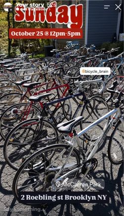 Sunday bike sale