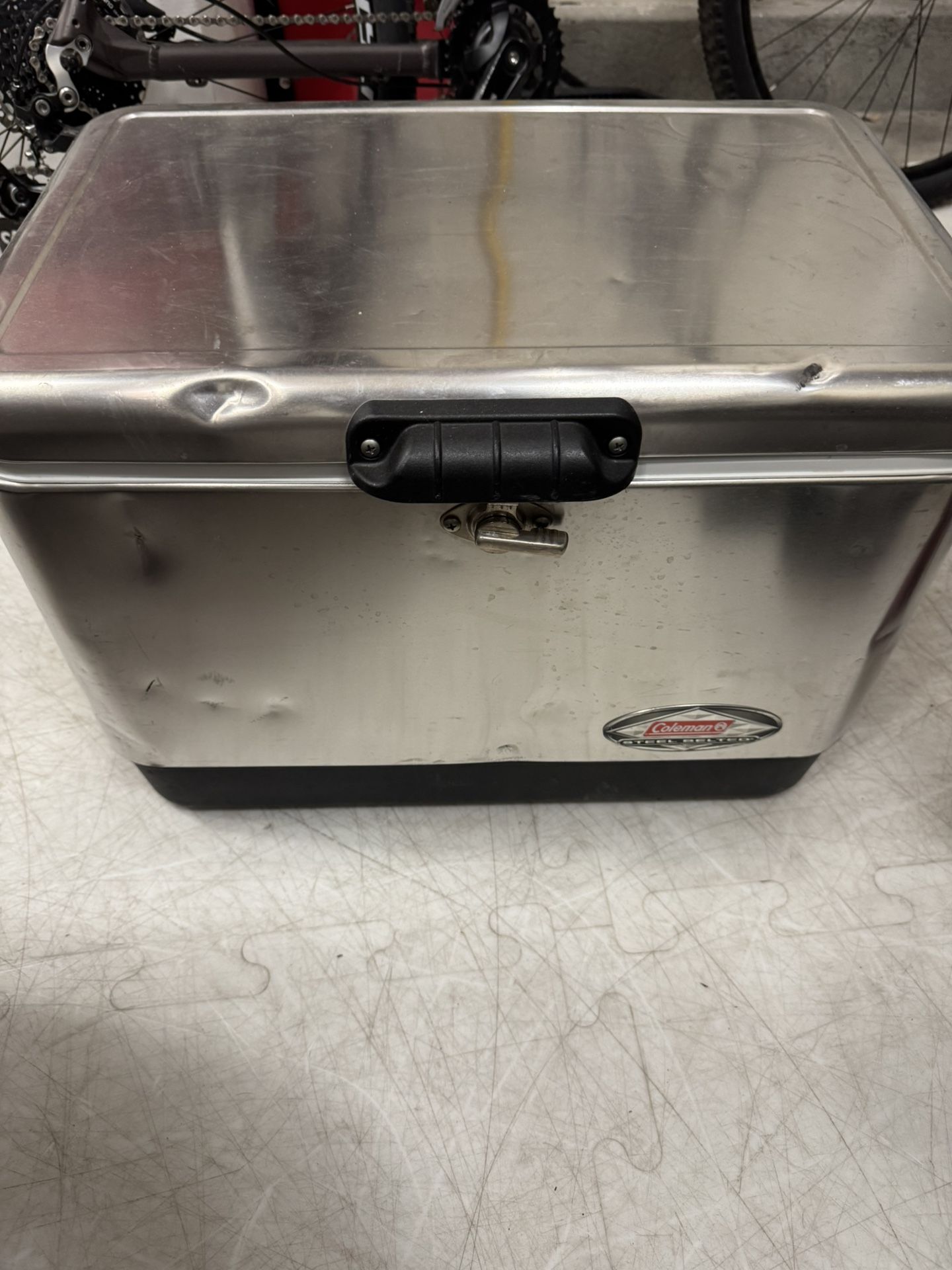  Coleman Stainless Ice Chest Cooler 
