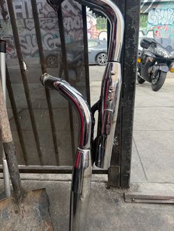 VT750 muffler 2005 Honda shadow 18300.MEG.671