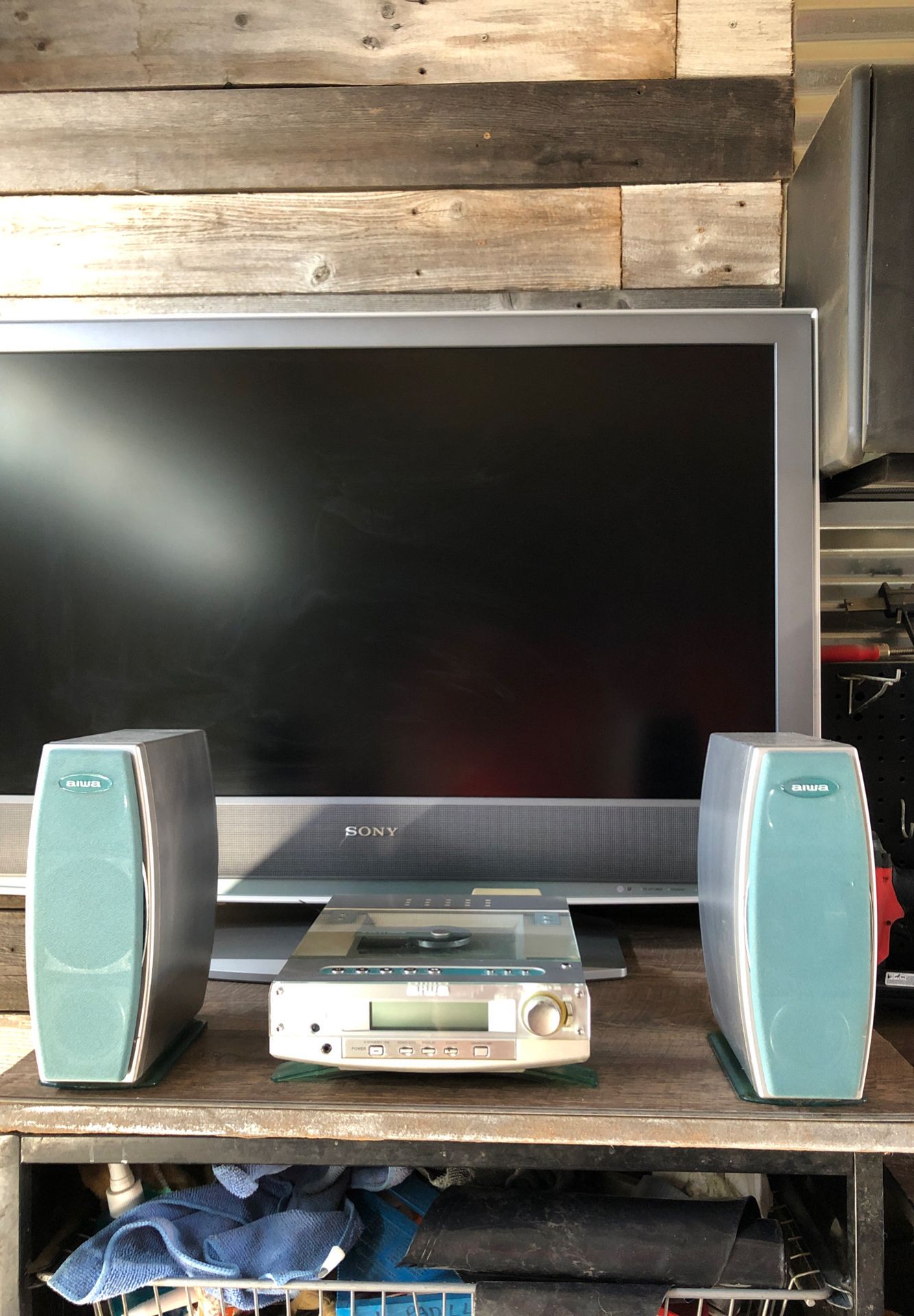 Aiwa stereo system