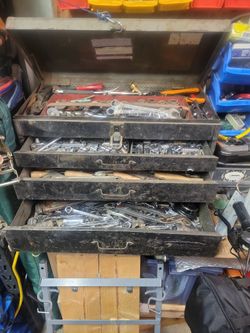 tool box full of tools