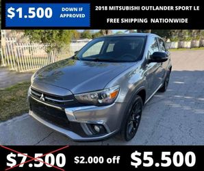 2018 Mitsubishi Outlander Sport