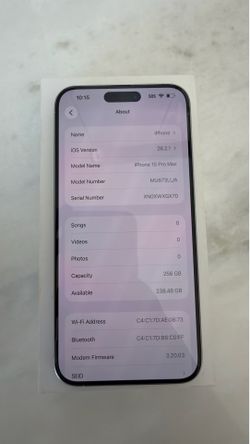 Iphone 15 Pro Max
