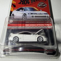 Hot Wheels 2023 RLC Exclusive 1995 Honda Integra Type-R White