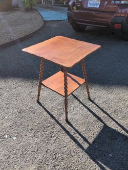 Small Wood Side Table