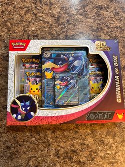Pokémon TCG Greninja ex Box 30th Celebration