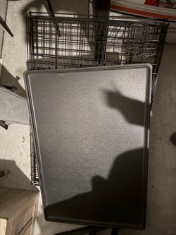 Wire Dog Crate with Tray