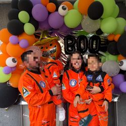 Family Astronaut Custome