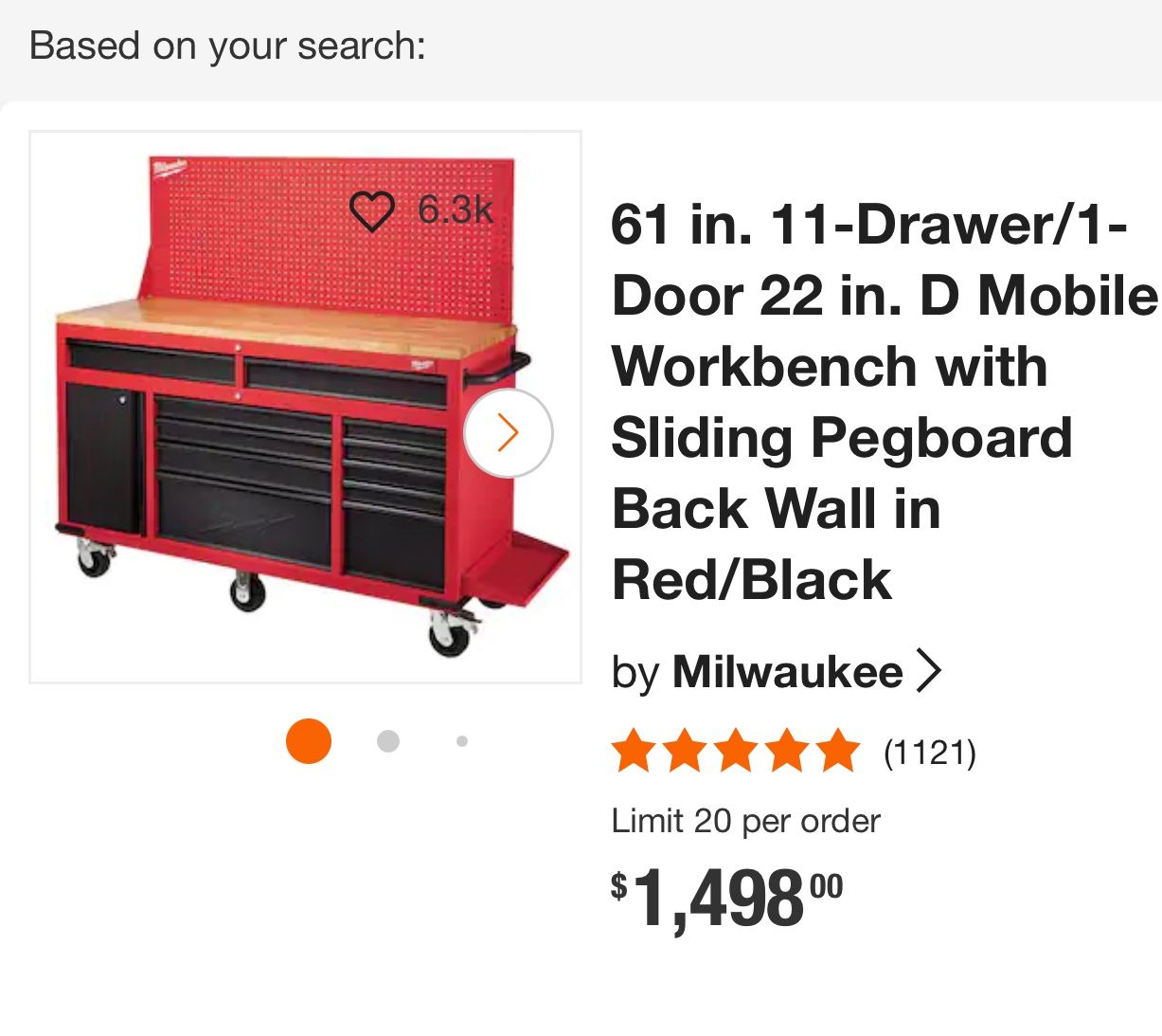 Milwaukee Toolbox 61 Inches 11 Drawers 1cabinet