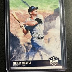 4–Mickey Mantle Diamond Kings Baseball Cards