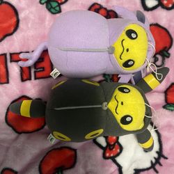 Pokémon Pikachu Eevee Sleeping Bag Plush