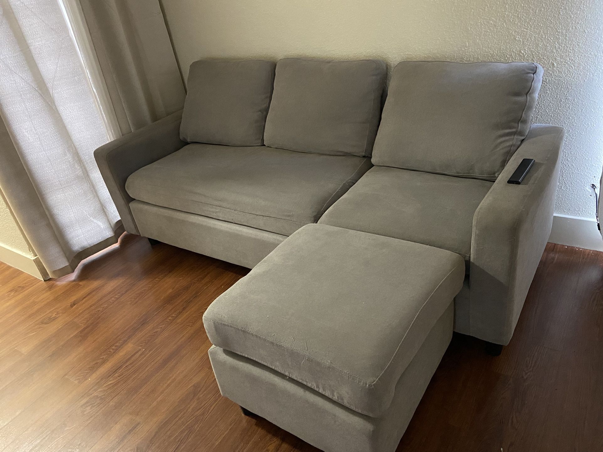 Small Grey Couch $50