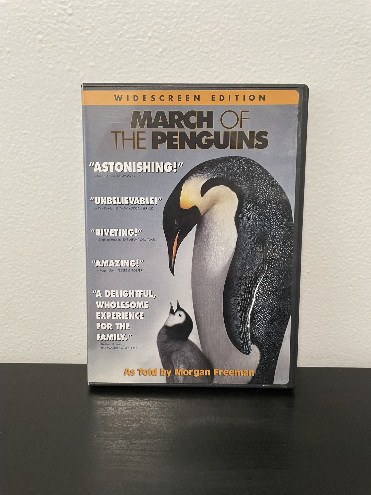 March Of The Penguins DVD Movie Widescreen Edition National Geographic 2005