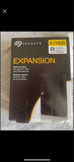 Seagate Expansion Portable 5TB external hard drive!