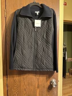 Croft and barrow woman’s sweater jacket