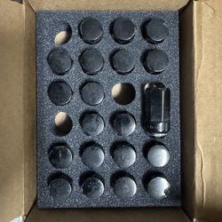 GM OEM black lug nuts