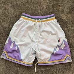 Men Basketball Collect & Select Utah Jazz Swingman Shorts 