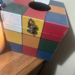 Rubiks Tissue Box