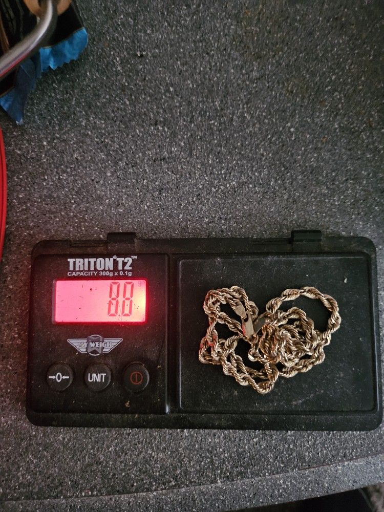 10k Hollow Rope Chain